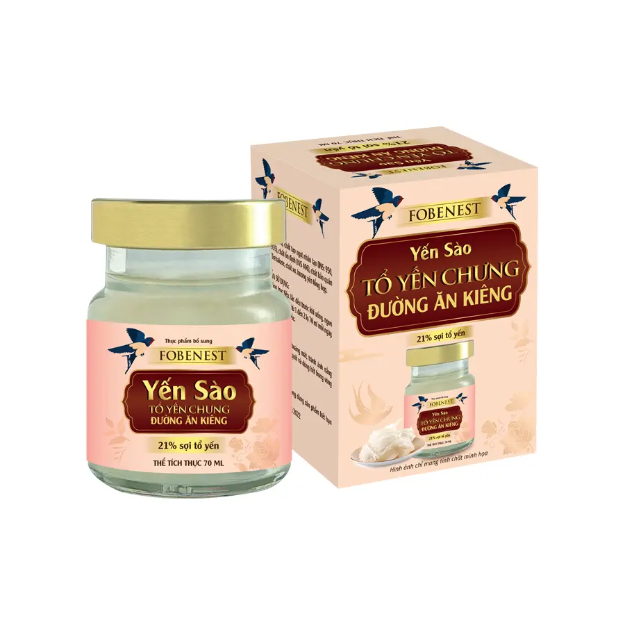 Yến sào Đường Ăn Kiêng FOBENEST 21%