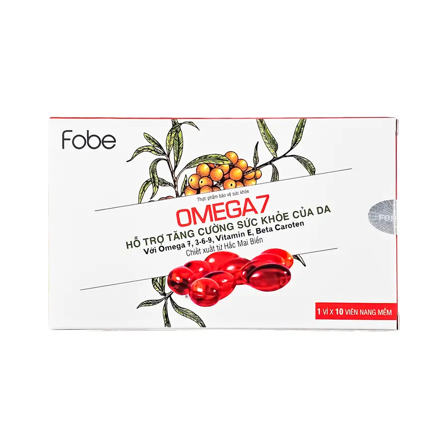 Hỗ trợ sức khoẻ của da và vùng niêm mạc OMEGA 7