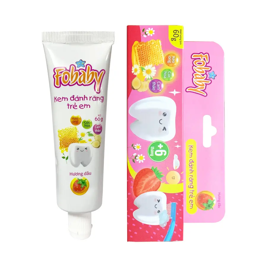 Kem đánh răng trẻ em Fobaby – Hương dâu