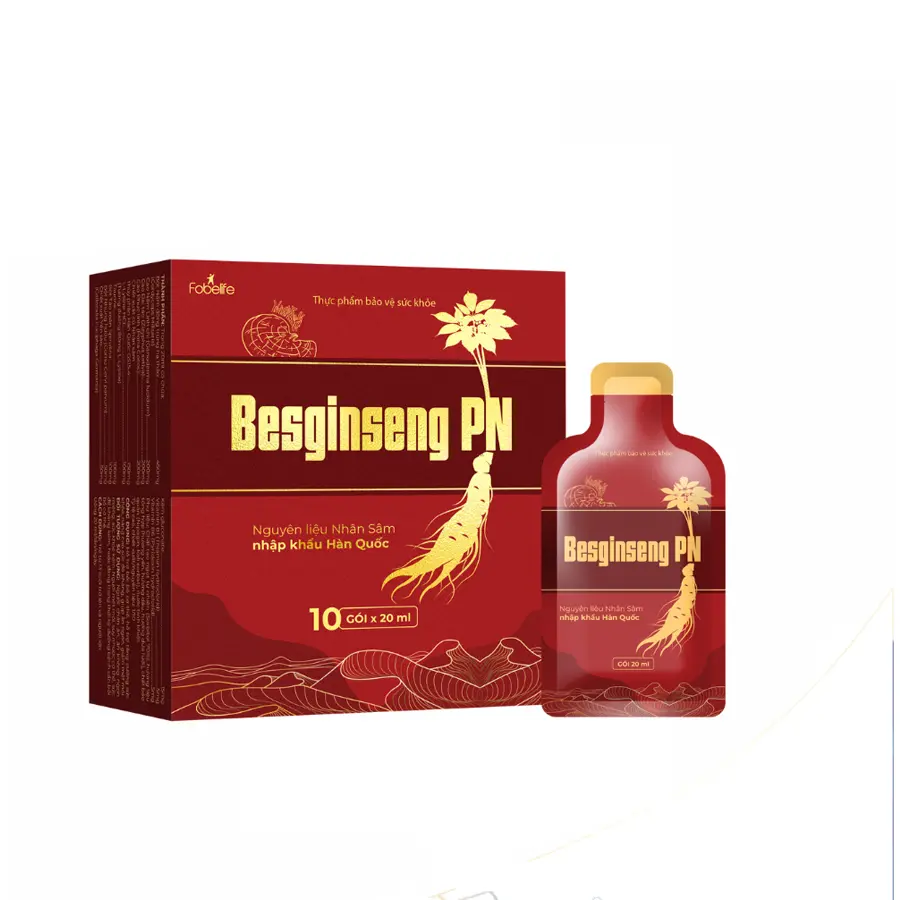 Thực phẩm bảo vệ sức khỏe BESGINSENG PN