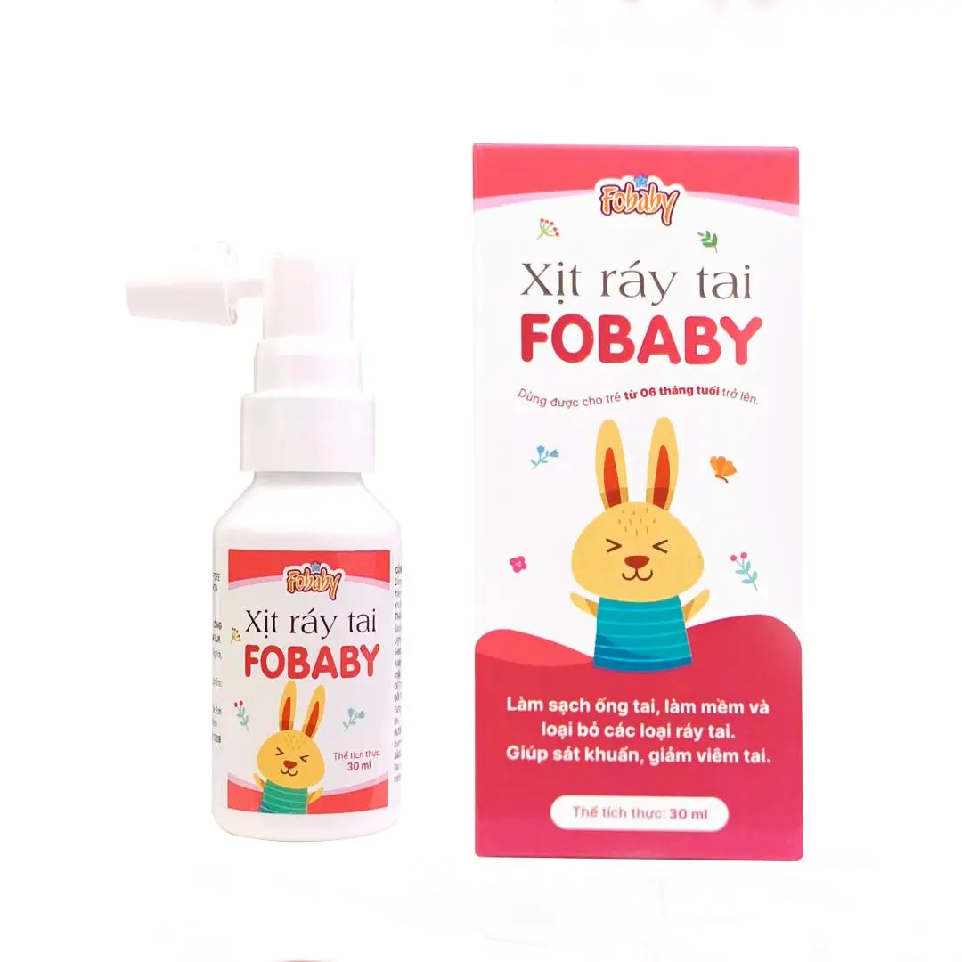 Xịt ráy tai Fobaby