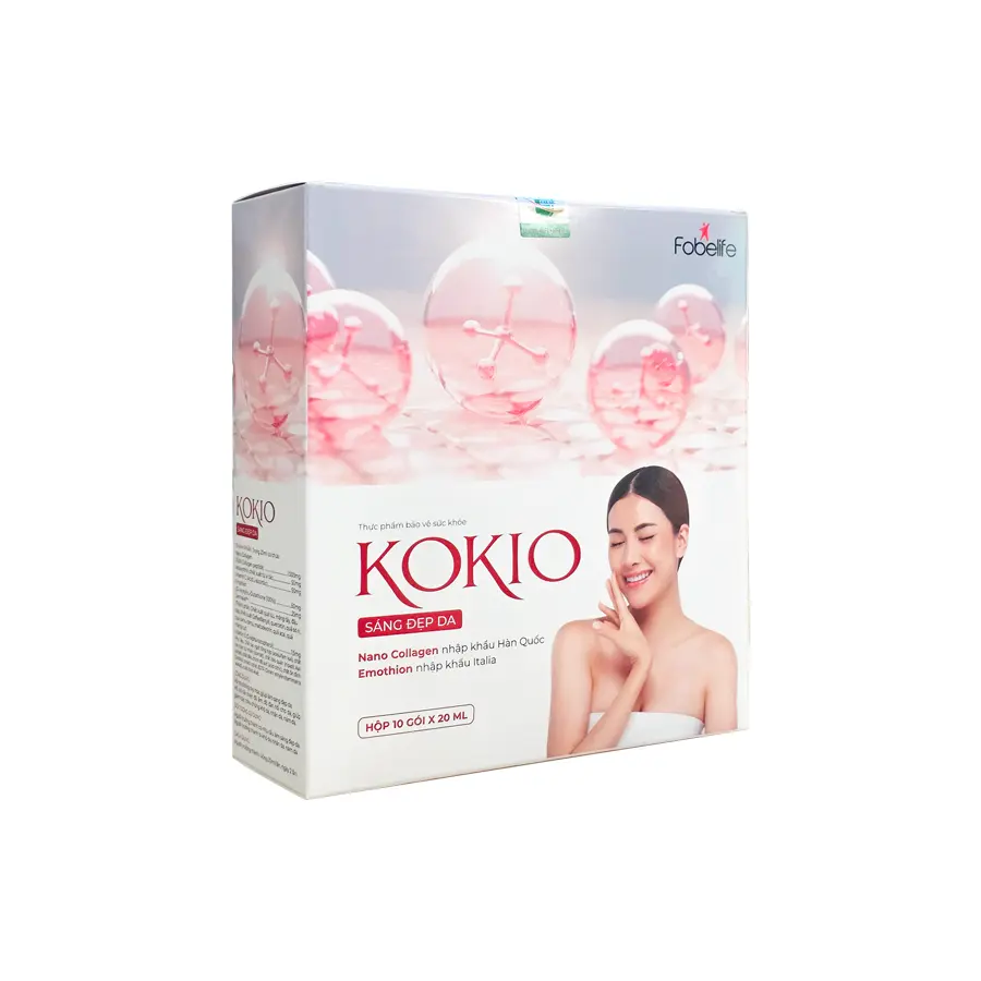Nước uống sáng đẹp da KOKIO