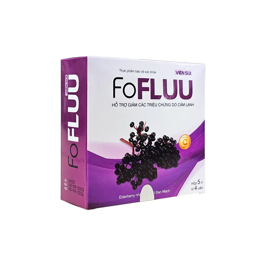 Thực phẩm bảo vệ sức khỏe Viên sủi FoFLUU